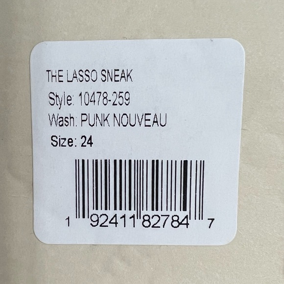 MOTHER Wide Leg Flare Jeans in Dark Blue Wash - Picture 7 of 8